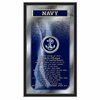 Holland Bar Stool Co US Naval Academy NAVY 26" x 15" Fight Song Mirror MFghtUSNavA